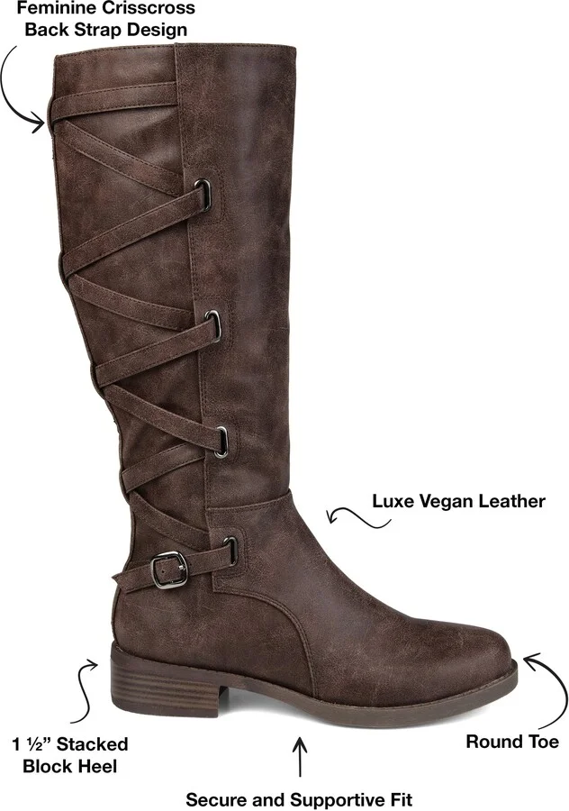 Carly Lace Back Tall Boot - Image 7