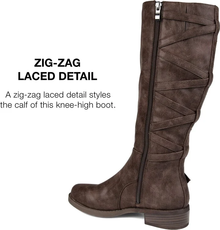 Carly Lace Back Tall Boot - Image 8