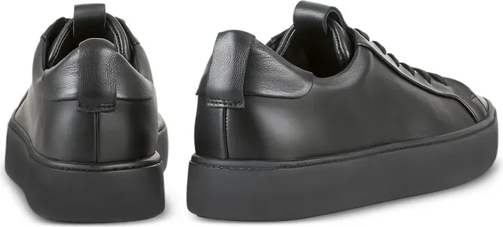 Carly leather lace-up sneakers - Image 4