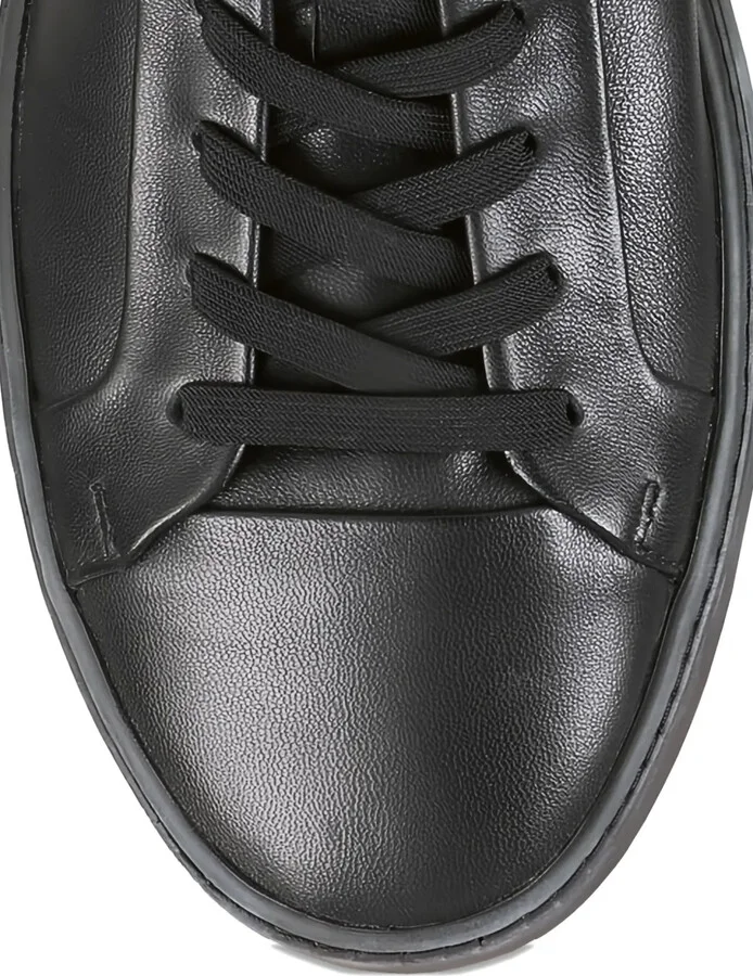 Carly leather lace-up sneakers - Image 5