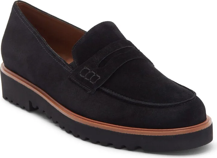 Carmel Lug Penny Loafer