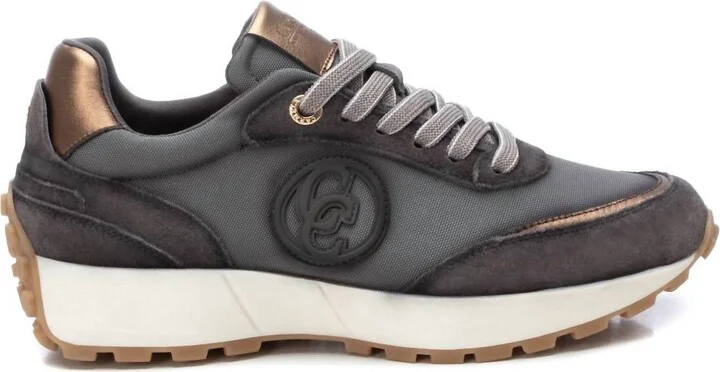 Carmela Collection Casual Sneakers In Grey