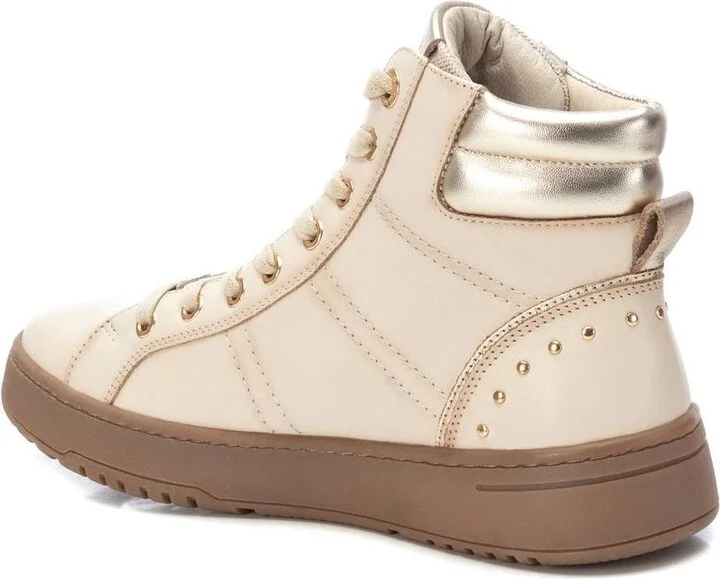 Carmela Collection Leather Sneaker Booties By Xti - Image 9