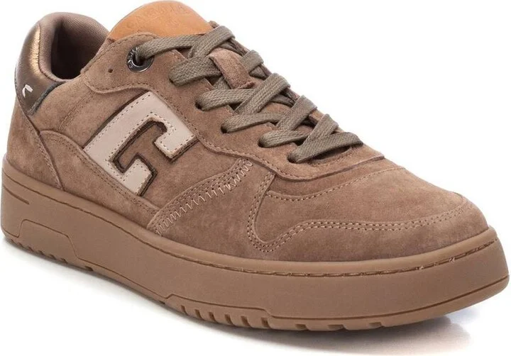 Carmela Collection Women's Leather Casual Sneakers By Xti - Image 7
