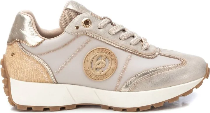 Carmela Collection Women's Leather Casual Sneakers By Xti