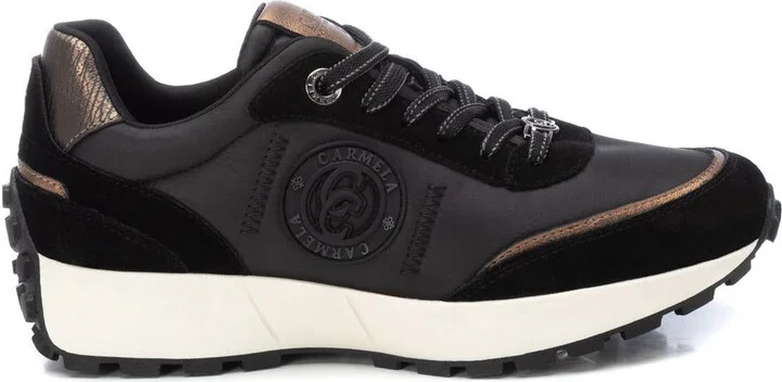 Carmela Collection Women's Leather Casual Sneakers By Xti