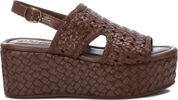 Carmela Collection Women's Leather Fashion Sandals by Xti