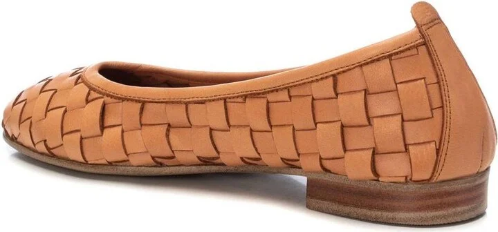Carmela Leather Collection Women's Braided Flats By Xti - Image 4
