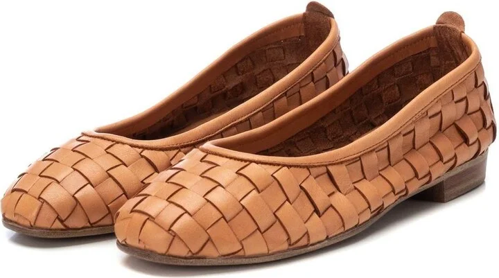 Carmela Leather Collection Women's Braided Flats By Xti - Image 5