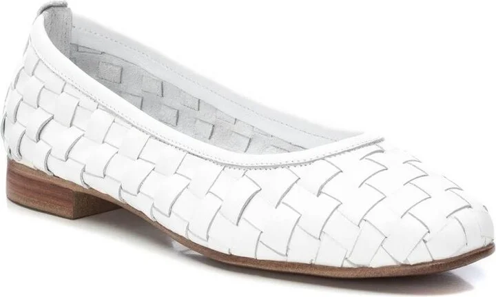 Carmela Leather Collection Women's Braided Flats By Xti - Image 6