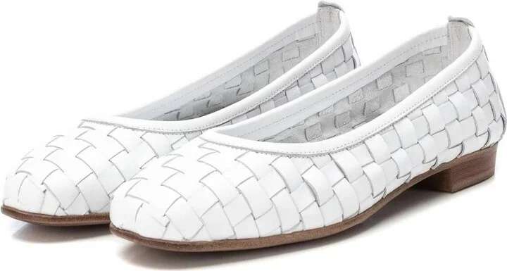 Carmela Leather Collection Women's Braided Flats By Xti - Image 9
