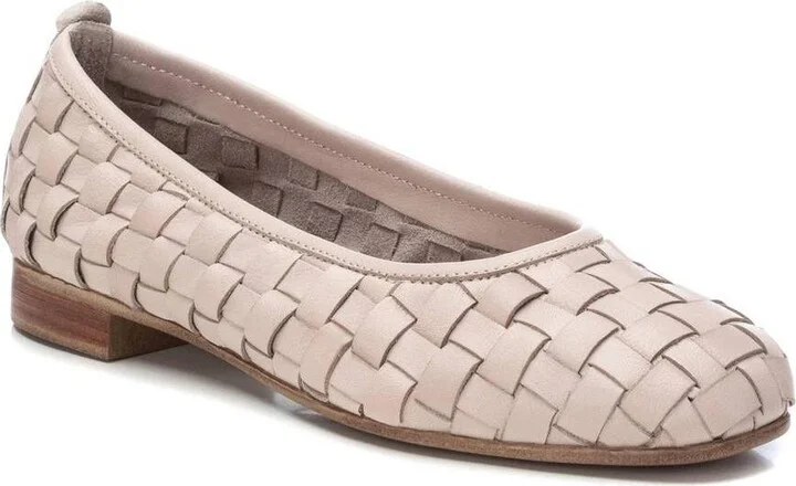 Carmela Leather Collection Women's Braided Flats By Xti - Image 10
