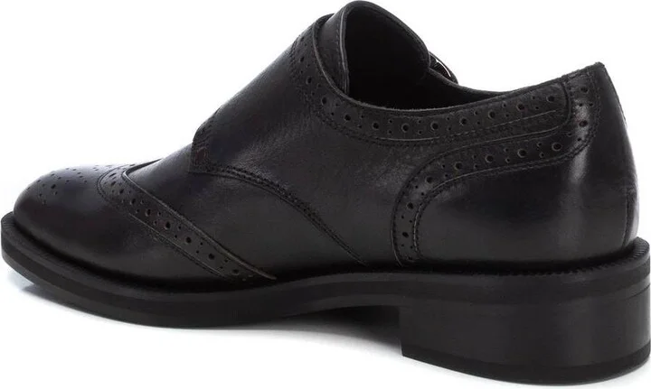Carmela Leather Collection Women's Double Buckle Oxfords by Xti - Image 3