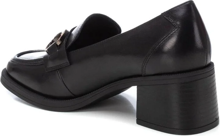 Carmela Leather Collection Women's Heeled Moccasins by Xti - Image 4