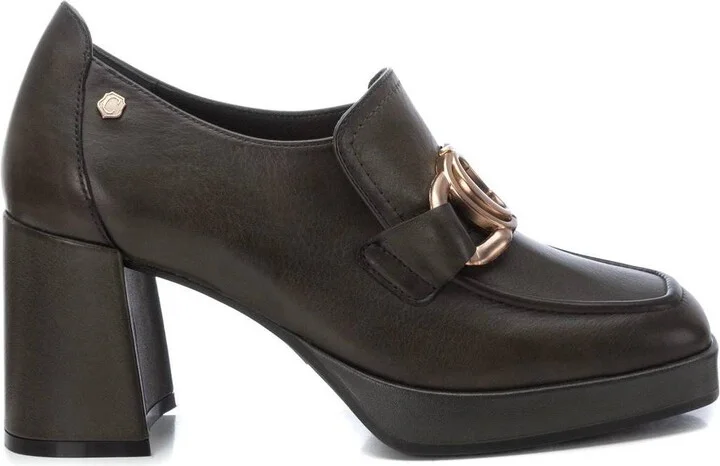 Carmela Leather Collection Women's Loafer Pump by Xti