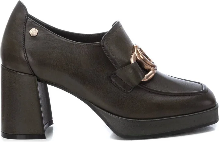 Carmela Leather Collection Women's Loafer Pump by Xti