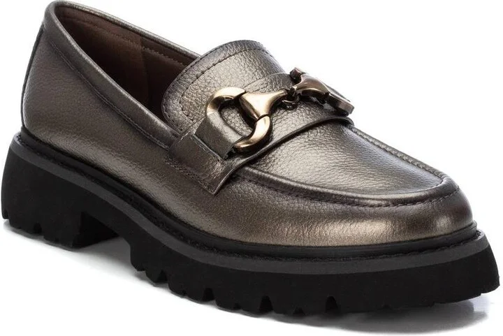 Carmela Leather Collection Women's Penny Loafers by Xti - Image 2