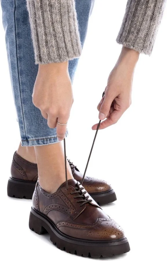 Carmela Leather Collection Women's Penny Oxfords by Xti - Image 2