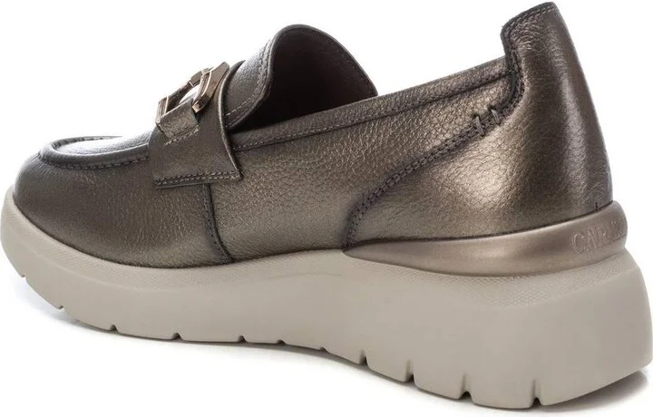 Carmela Leather Collection Women's Wedge Moccasins - Image 4
