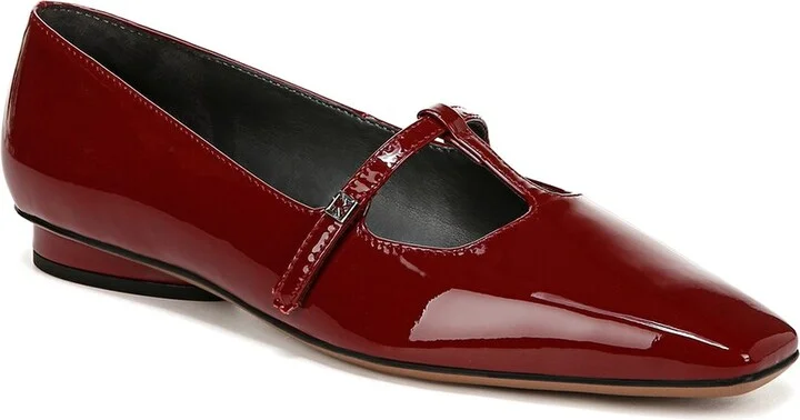 Carmela Leather Flat