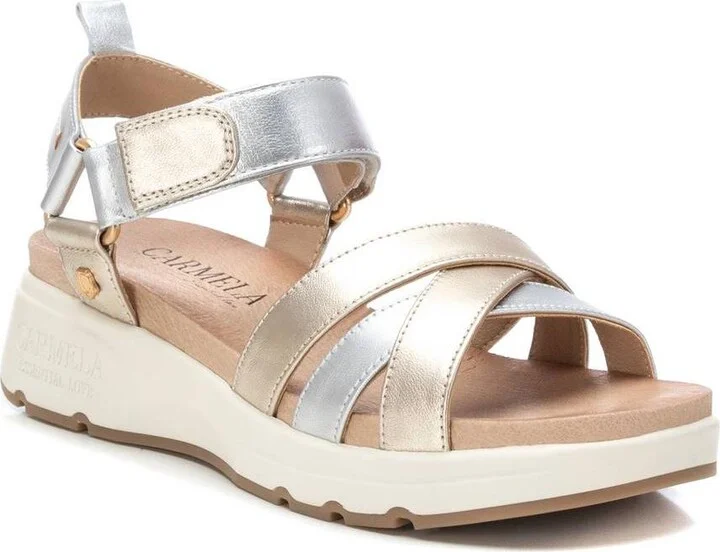 Carmela Leather Women's Casual Sandals by Xti - Image 4