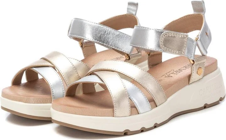 Carmela Leather Women's Casual Sandals by Xti - Image 6
