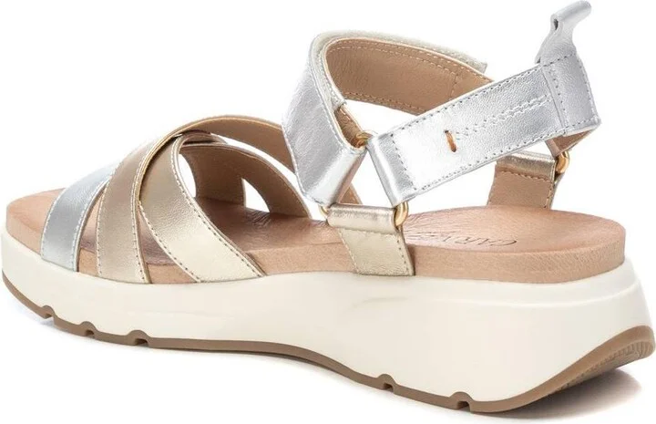 Carmela Leather Women's Casual Sandals by Xti - Image 7