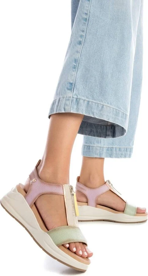 Carmela Leather Women's Casual Sandals by Xti - Image 8