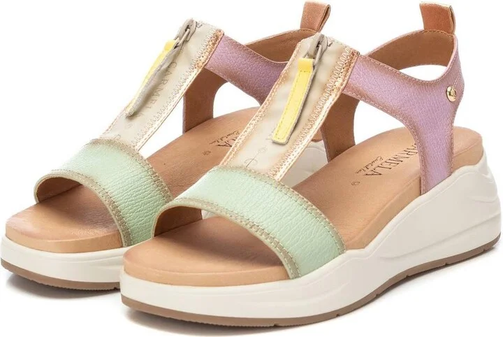 Carmela Leather Women's Casual Sandals by Xti - Image 11