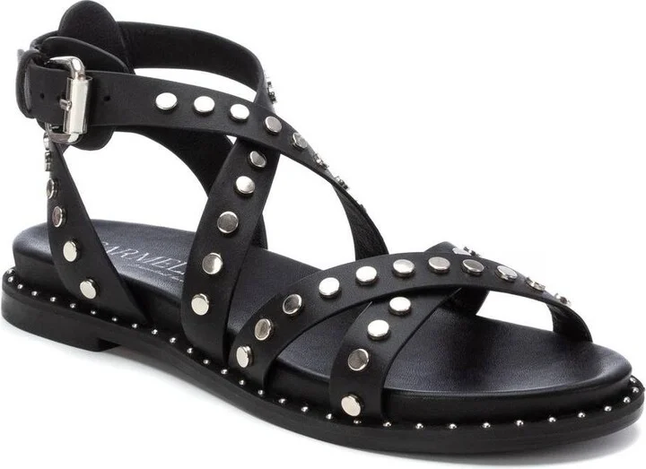Carmela Leather Women's Fashion Sandals By Xti - Image 2