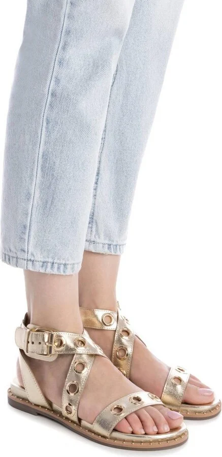 Carmela Leather Women's Fashion Sandals By Xti - Image 11