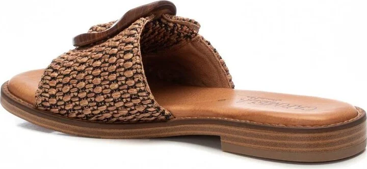 Carmela Leather Women's Fashion Slip on Sandals By Xti - Image 8