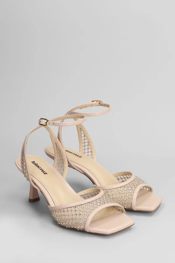 Carmen 65 Sandals In Powder Leather - Image 2