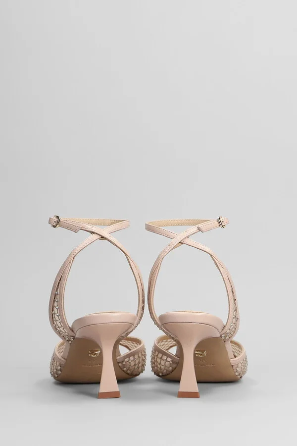 Carmen 65 Sandals In Powder Leather - Image 4