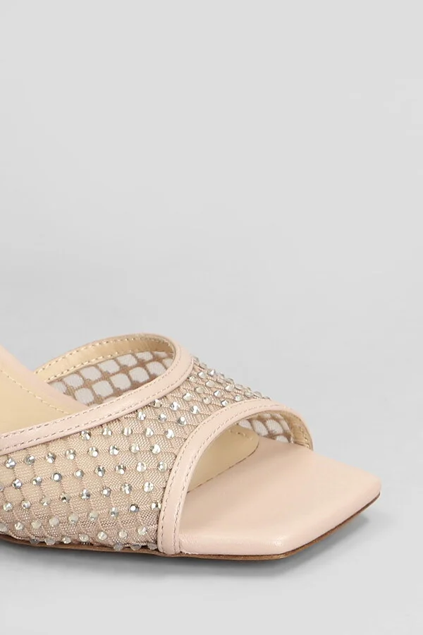 Carmen 65 Sandals In Powder Leather - Image 5