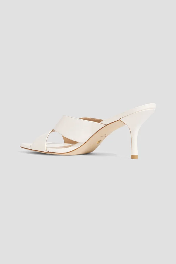 Carmen 75 leather mules - Image 3