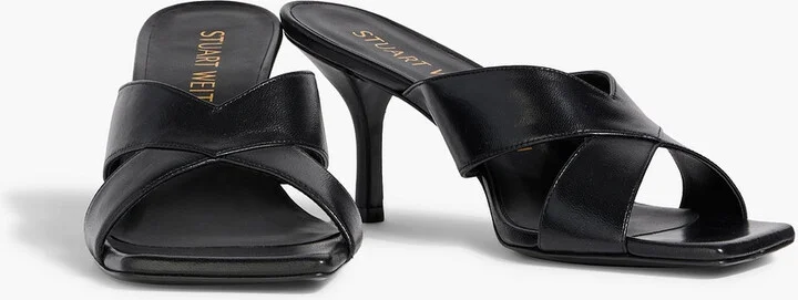 Carmen 75 leather mules - Image 5
