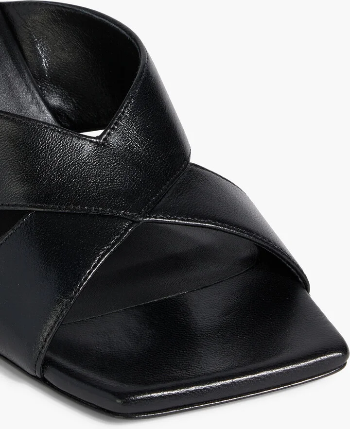 Carmen 75 leather mules - Image 7
