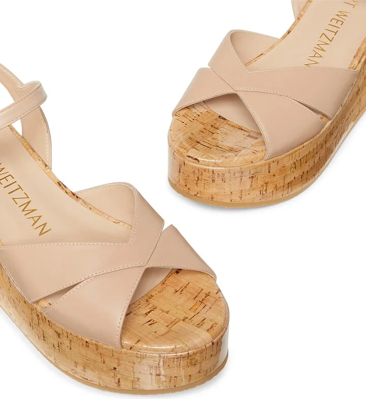 Carmen Midi Wedge Sandal - Image 4