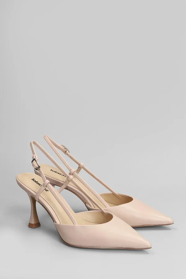 Carmen Pump 85 Pumps In Powder Leather - Image 2