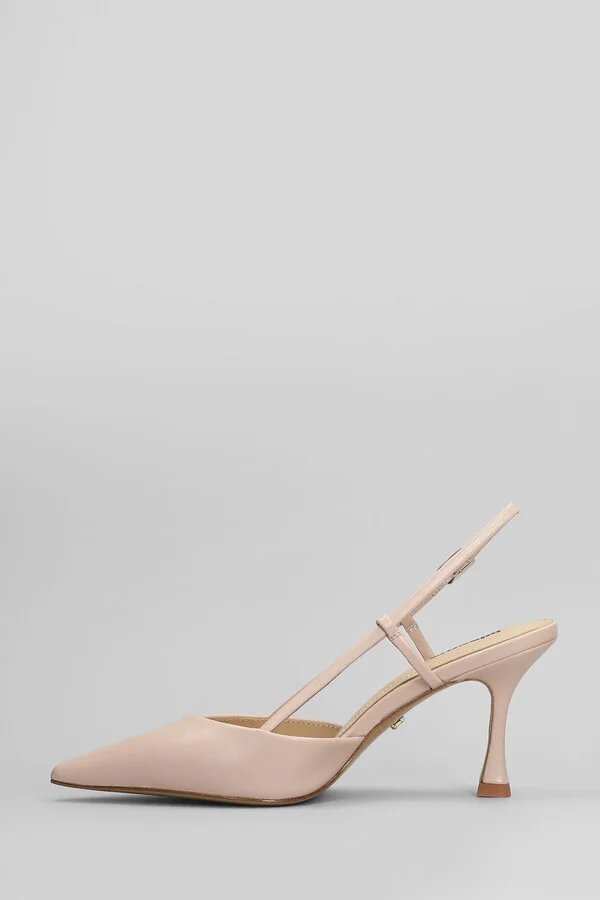 Carmen Pump 85 Pumps In Powder Leather - Image 3