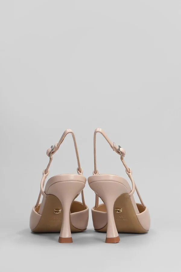 Carmen Pump 85 Pumps In Powder Leather - Image 4