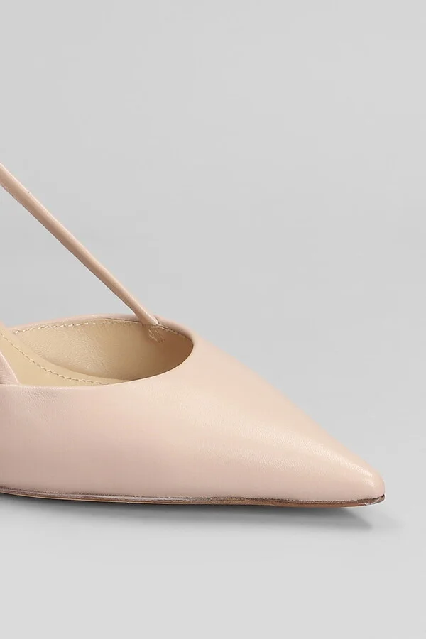 Carmen Pump 85 Pumps In Powder Leather - Image 5
