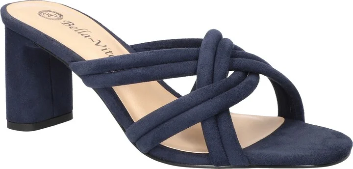Navy Suede