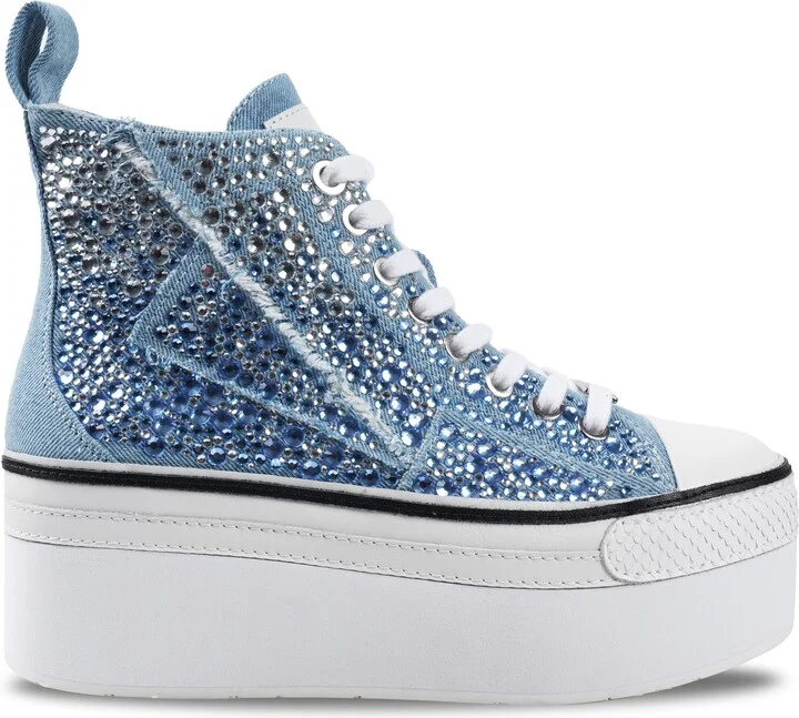 Carmensa-2 Embellished Platform High Top Sneaker - Image 3