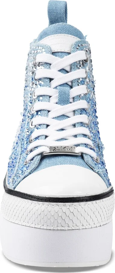 Carmensa-2 Embellished Platform High Top Sneaker - Image 4