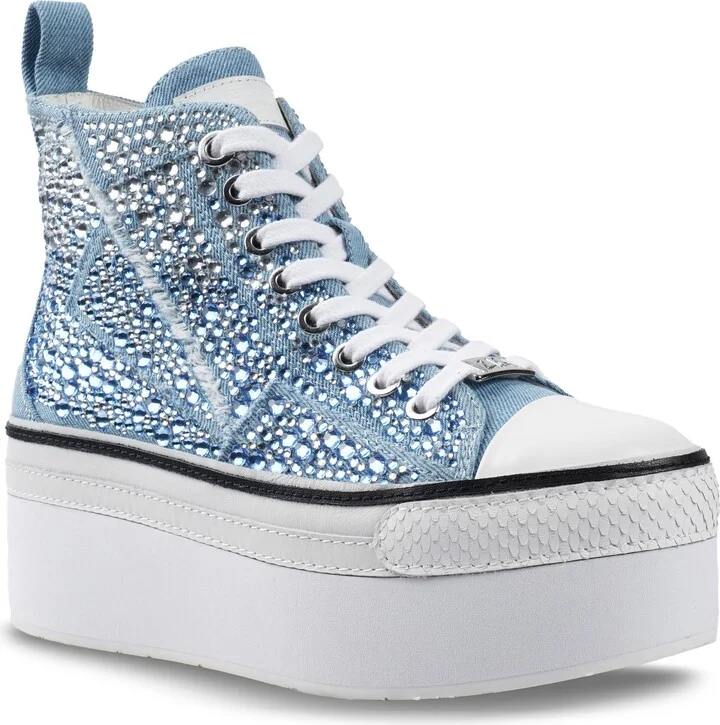 Carmensa-2 Embellished Platform High Top Sneaker
