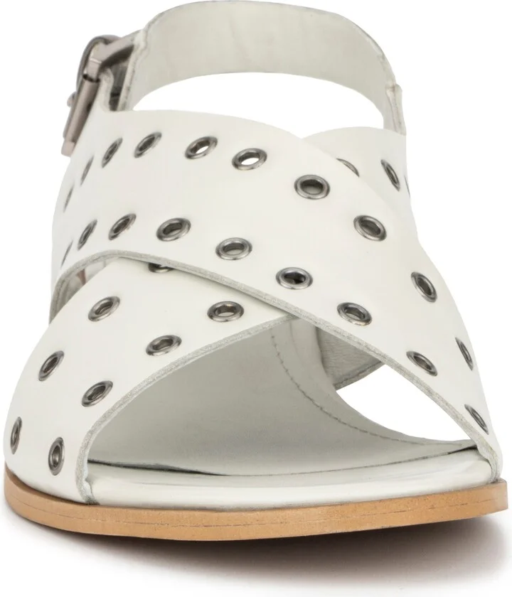 Carmine Leather Grommet Sandal - Image 4