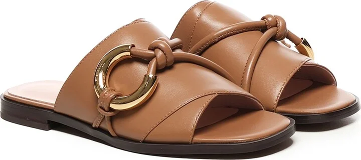 Carmy Smooth Flat Sandals - Image 2