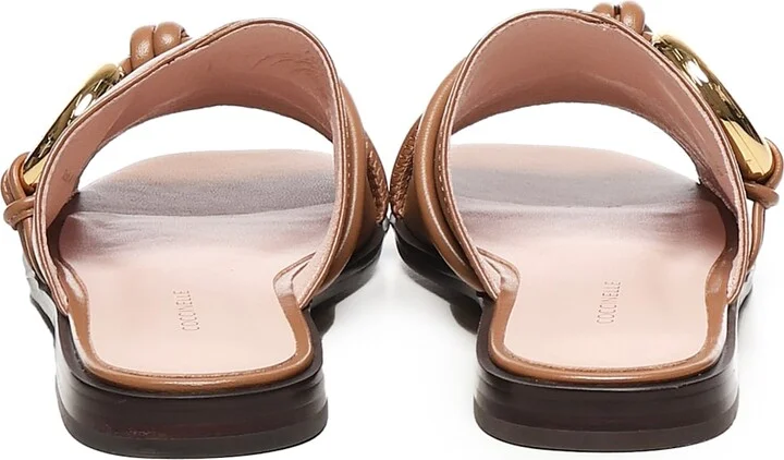 Carmy Smooth Flat Sandals - Image 3